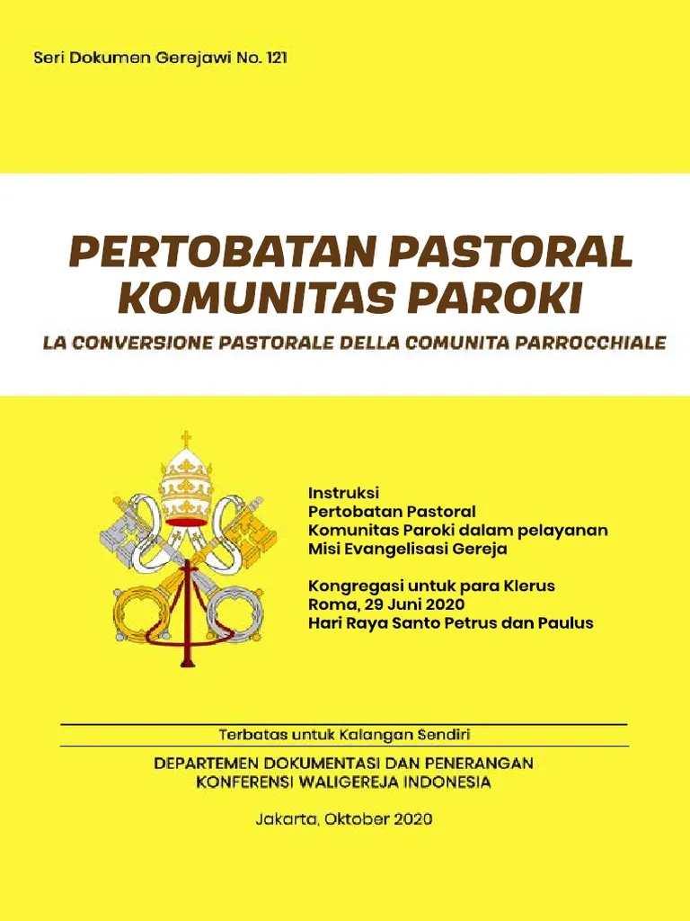 Instruksi Pertobatan Pastoral Komunitas Paroki