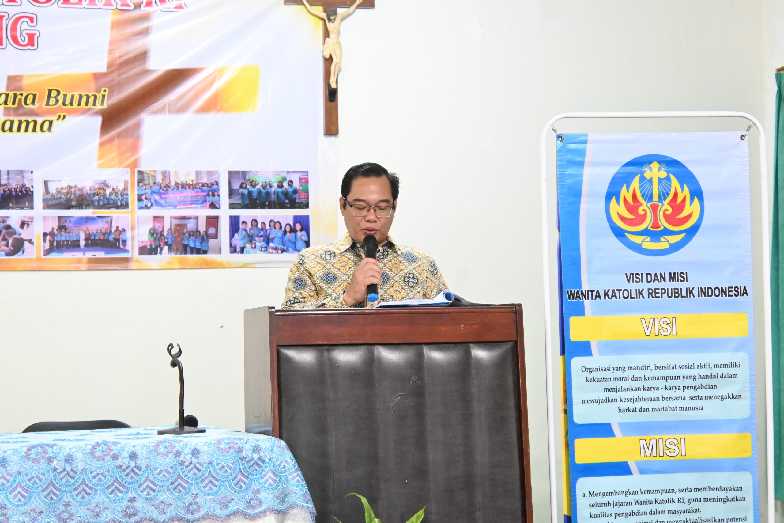 WKRI Sebagai Mitra Pelayanan Bagi Paroki Tanjungkarang.